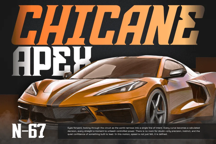 Sravex Sports Demo Font preview 8