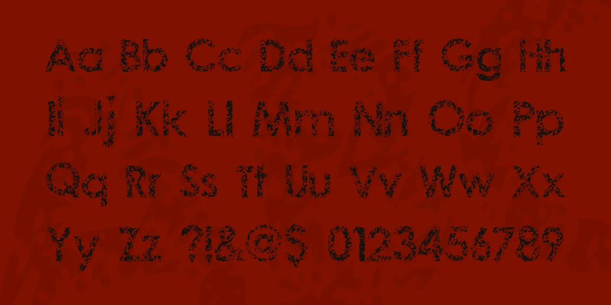Staccatissmo Font preview 2
