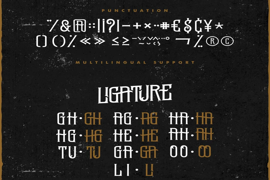 STANFORD FREE Font preview 10