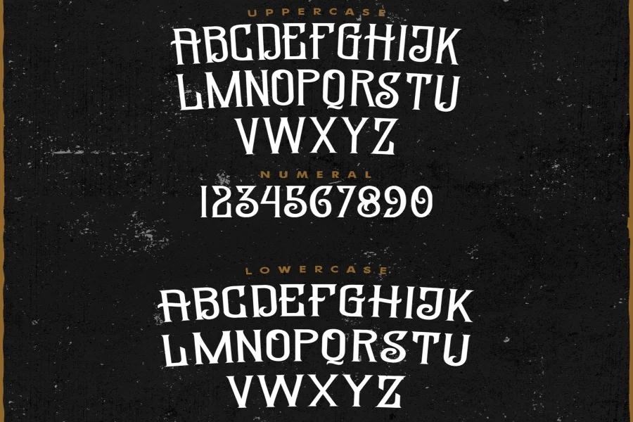 STANFORD FREE Font preview 9