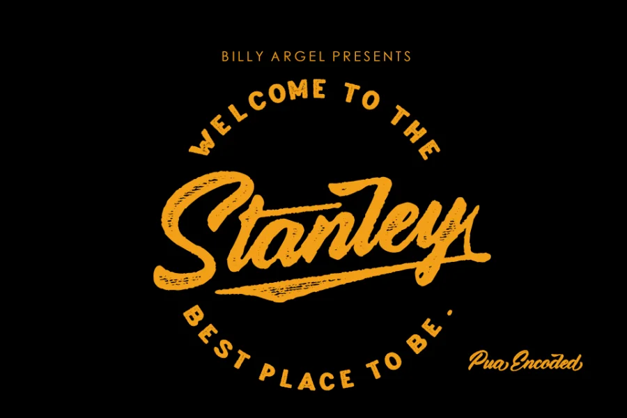 Stanley Roots Personal Use Font preview 2