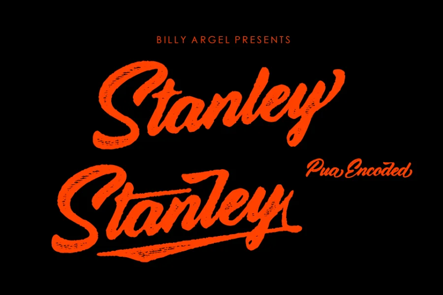 Stanley Roots Personal Use Font preview 4