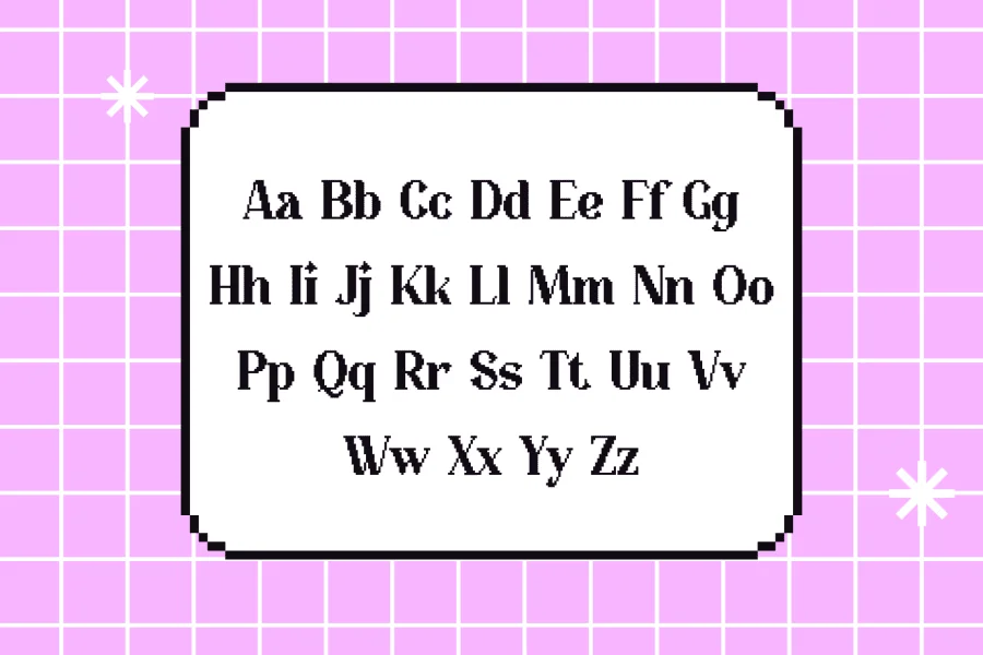 Star Crush Font preview 4