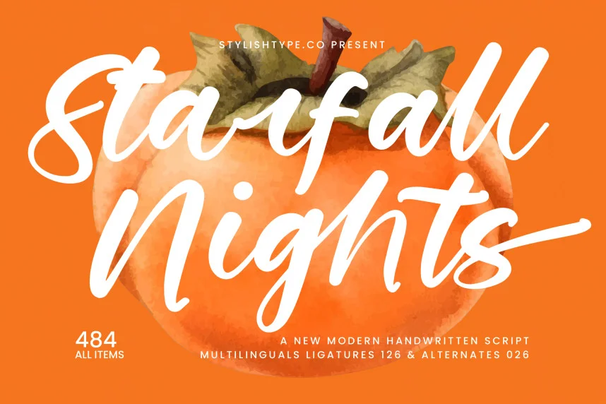 Starfall Nights Font