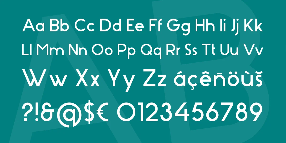Stark Font preview 4
