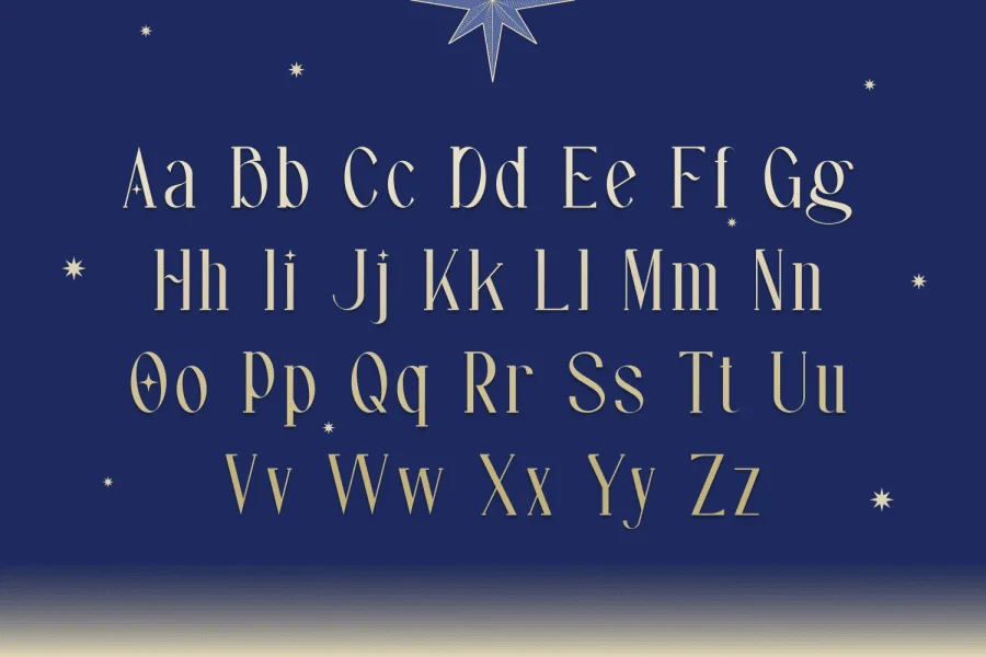 Starlight Rune - Personal Use Font preview 3