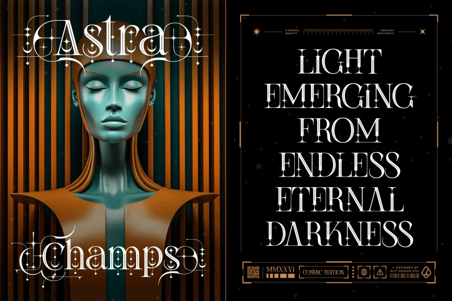 Starust Font preview 4