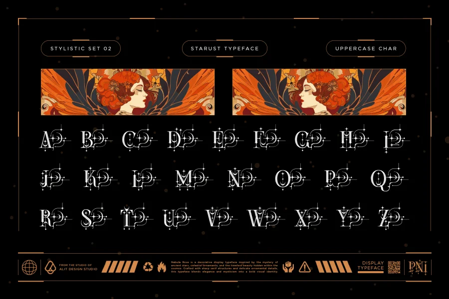 Starust Font preview 7