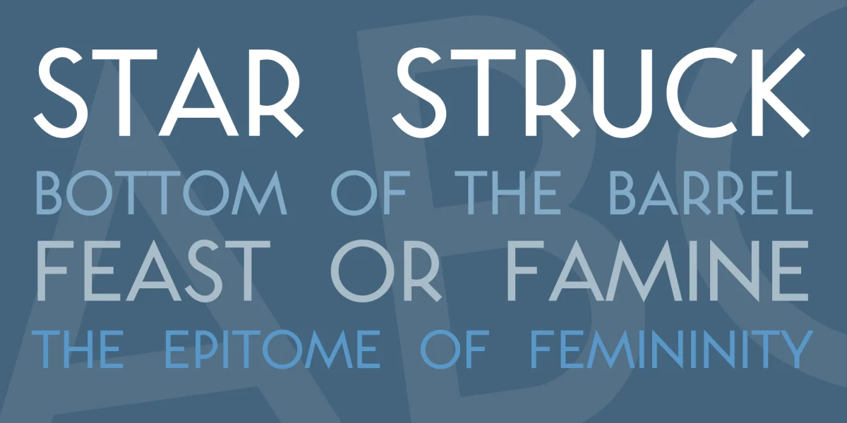 Station Font preview 2