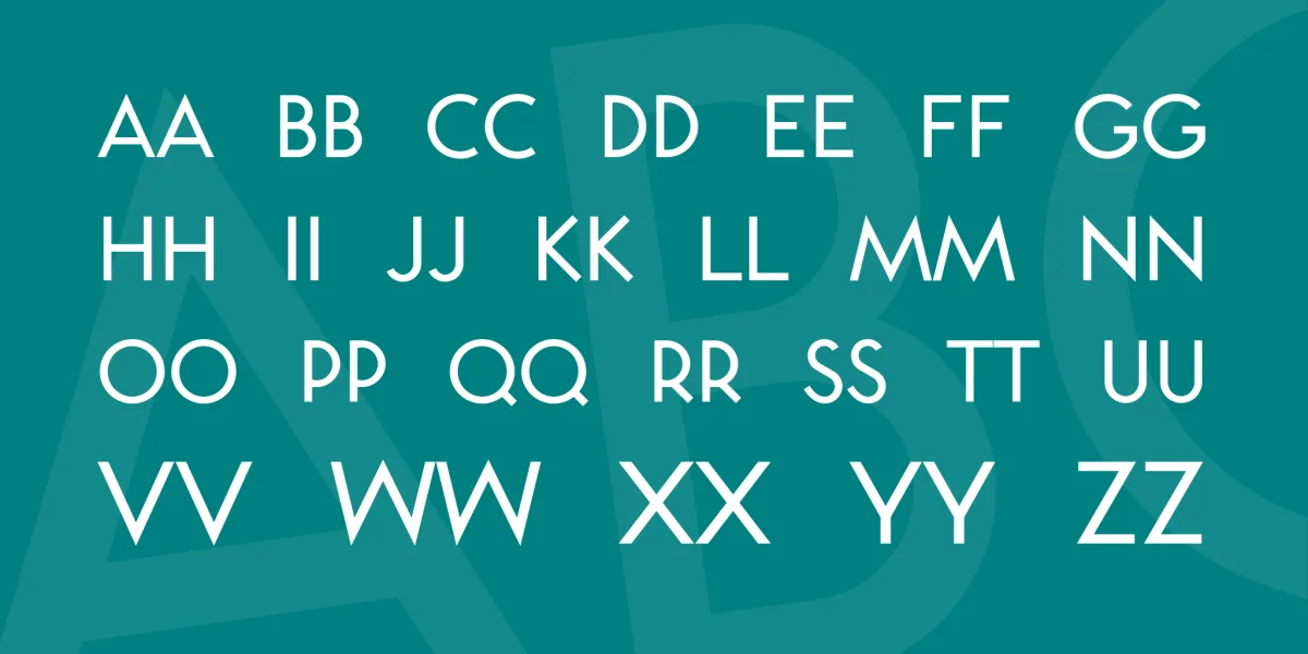 Station Font preview 3