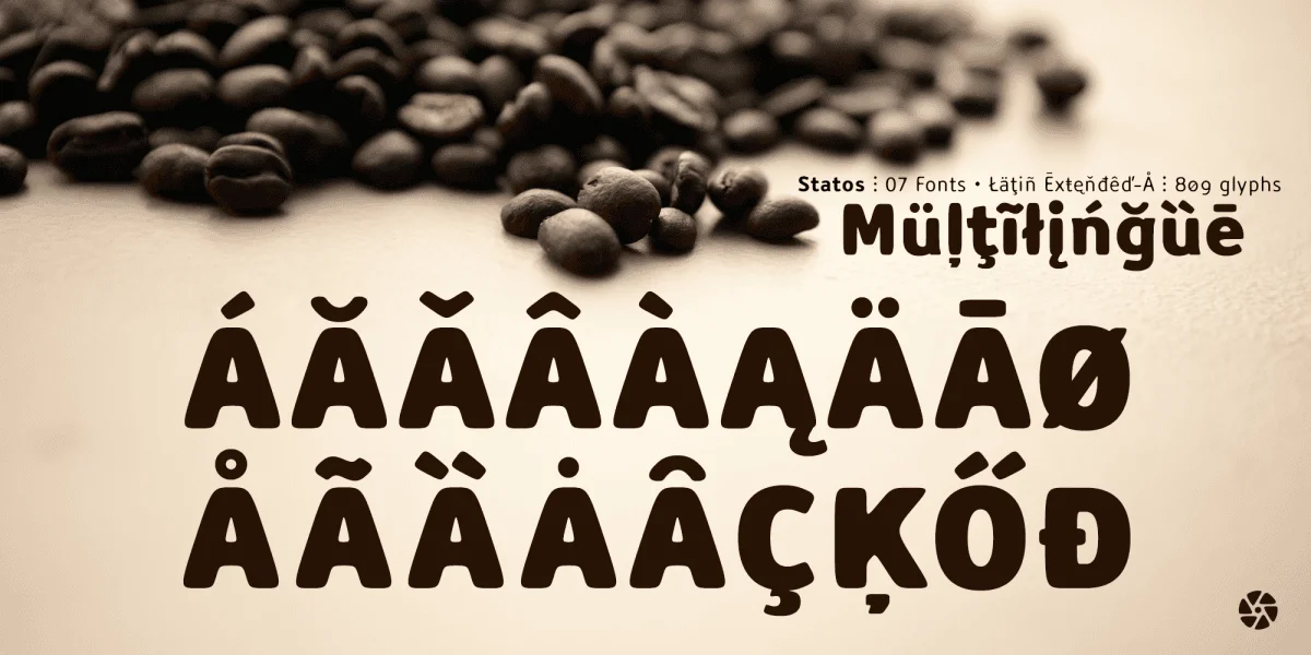 Statos Font Family preview 5
