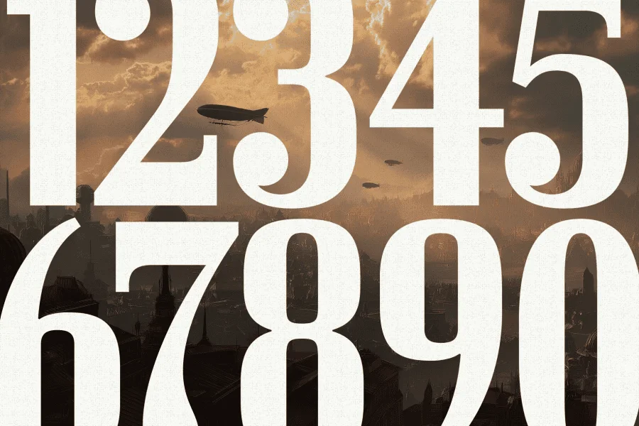 Steamspire Font preview 3