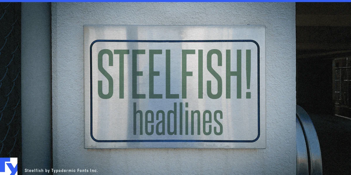 Steelfish Font Family