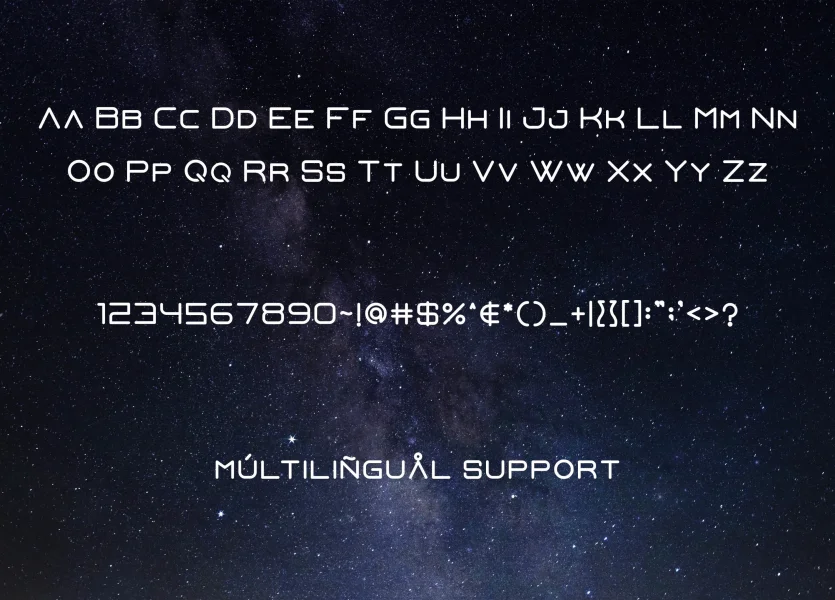 Steelr Font preview 4