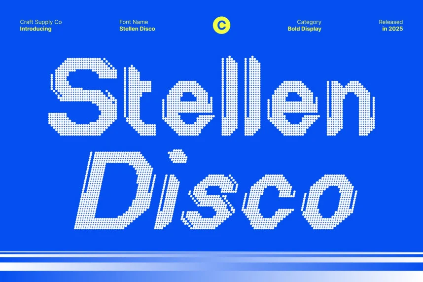 Stellen Disco Font