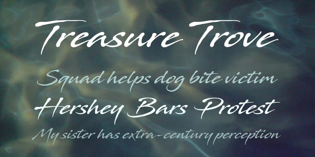 Stingray Font preview 2