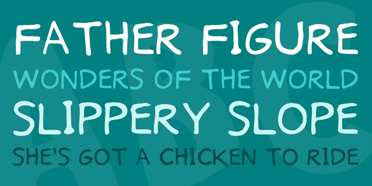 Stinky Kitty Font preview 3