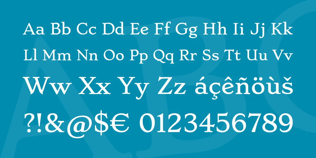 Stoke Font Family preview 4