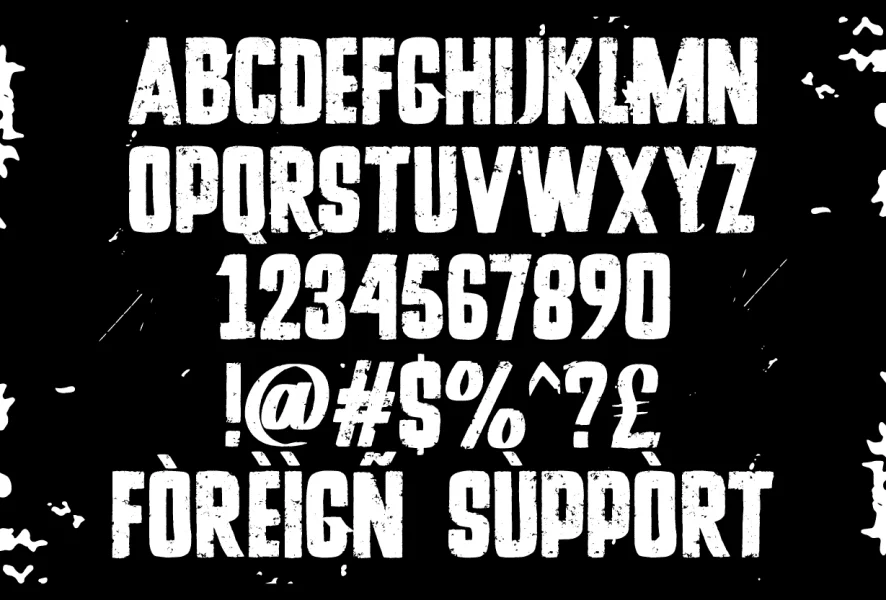 Stones Crush Font preview 6
