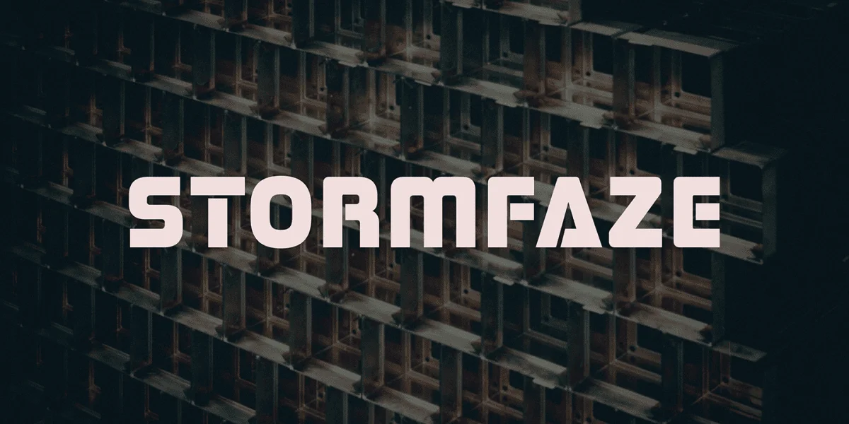 Stormfaze Font