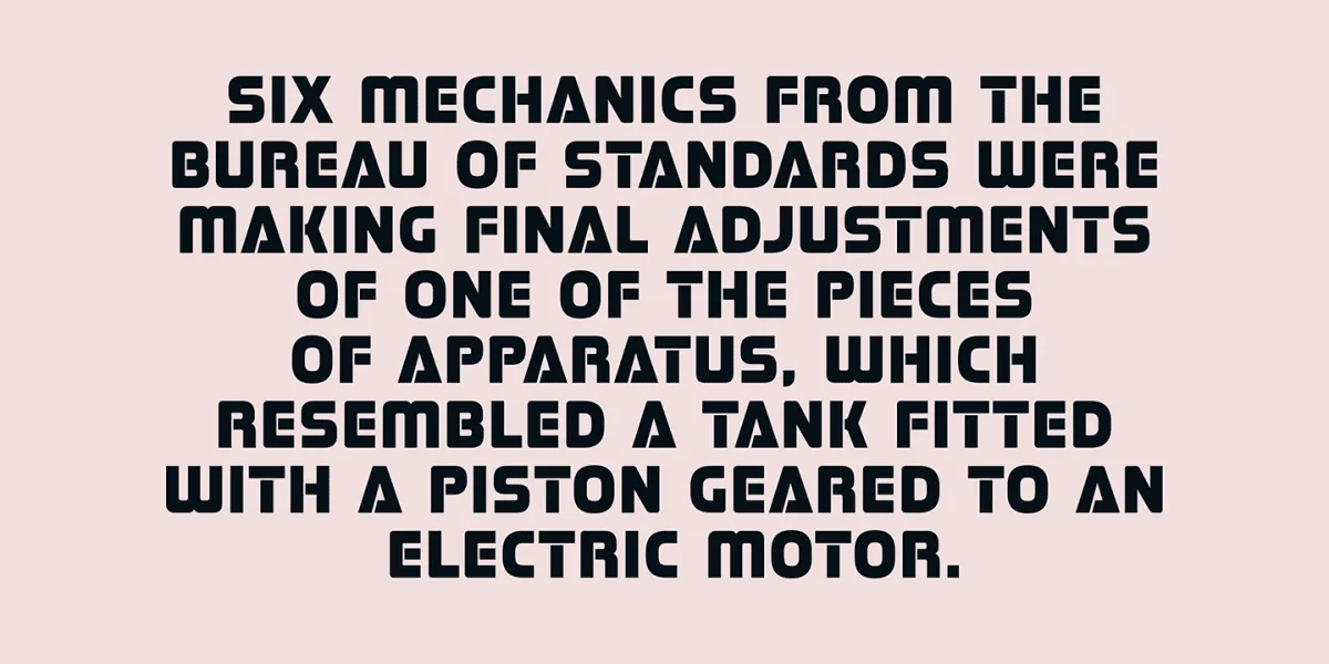 Stormfaze Font preview 3