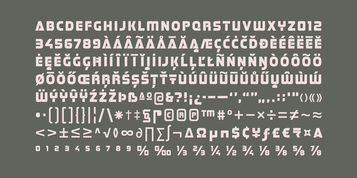 Stormfaze Font preview 5