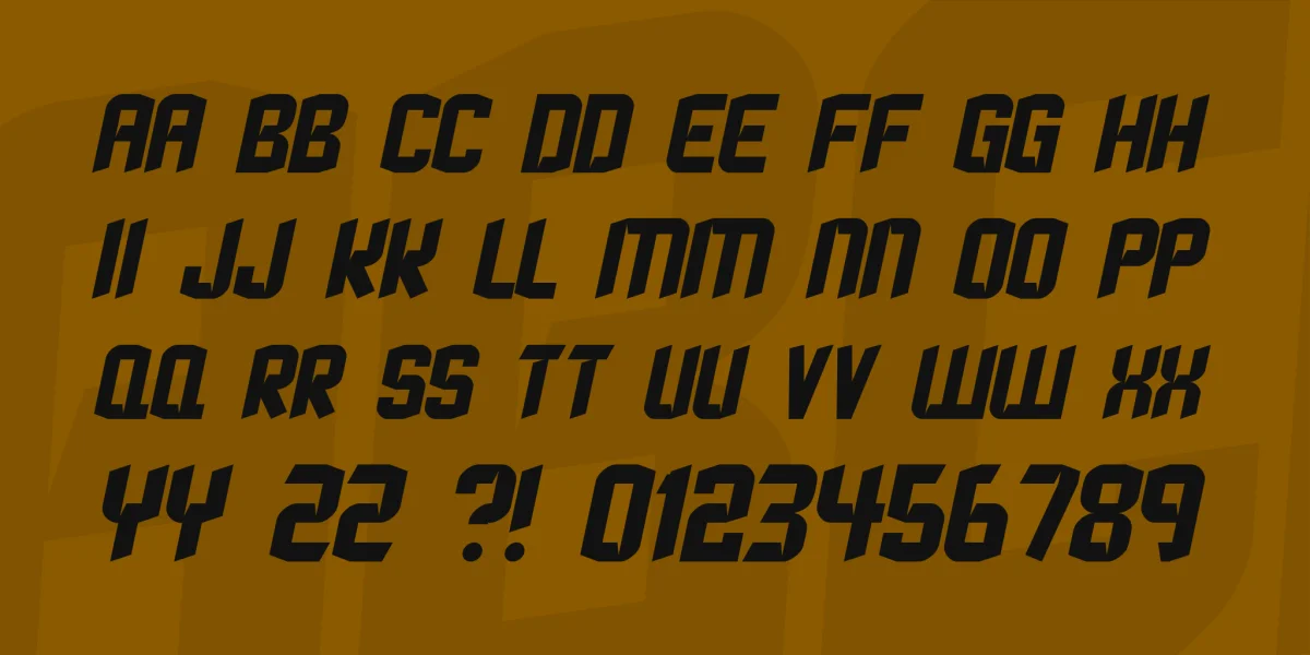 Strange Phenomena Font Family preview 2