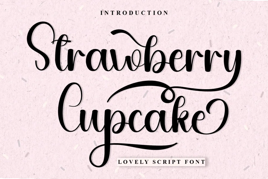 Strawberry Cupcake Font