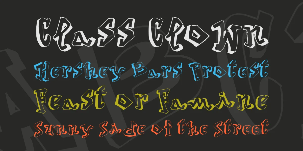 Street 2 Art Font preview 3