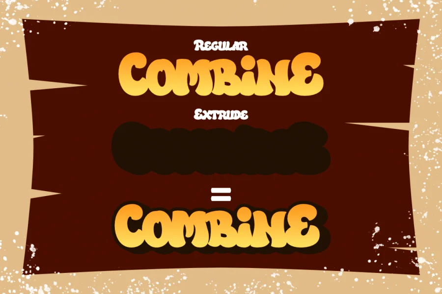 Street Ruins DEMO Font preview 2