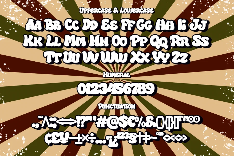 Street Ruins DEMO Font preview 8