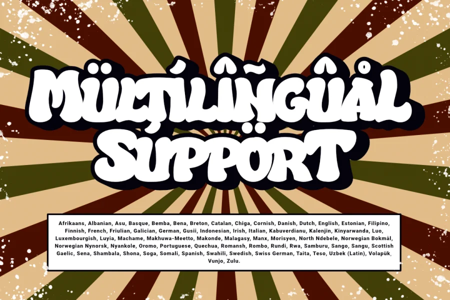 Street Ruins DEMO Font preview 9