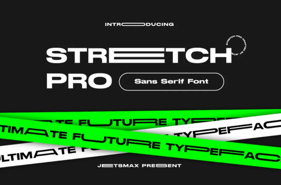 Stretch Pro Font Family