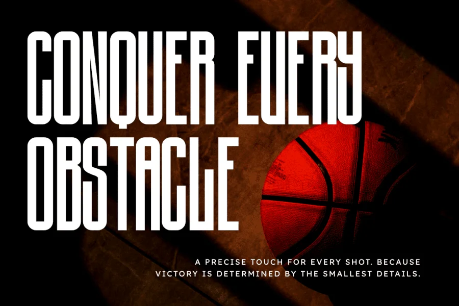 Striker Font preview 6