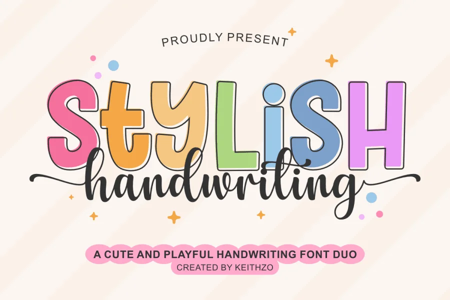 Stylish Handwriting Script Font