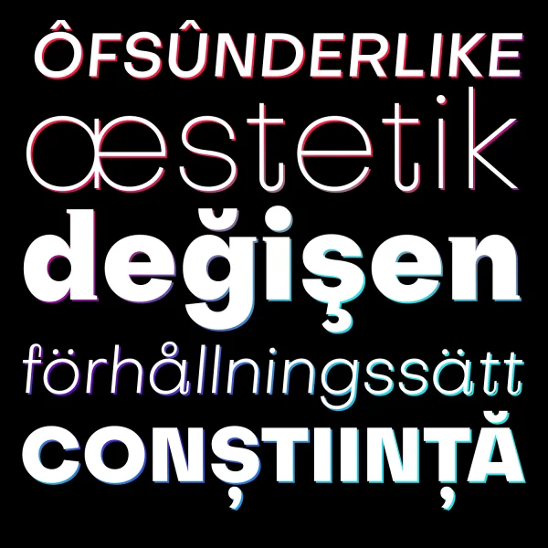 Subjectivity Font Family preview 2