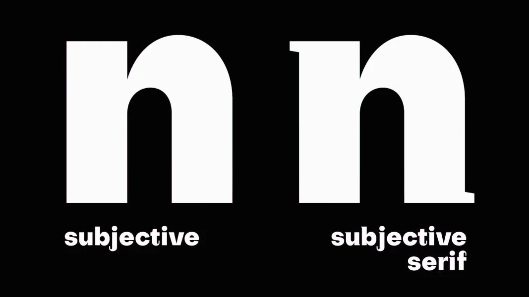 Subjectivity Font Family preview 6