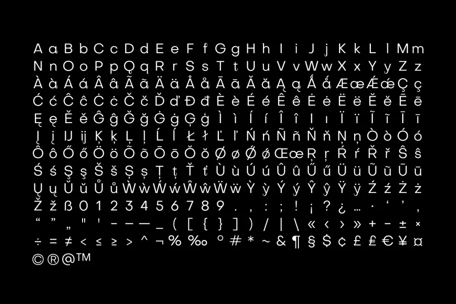 Subjectivity Font Family preview 7