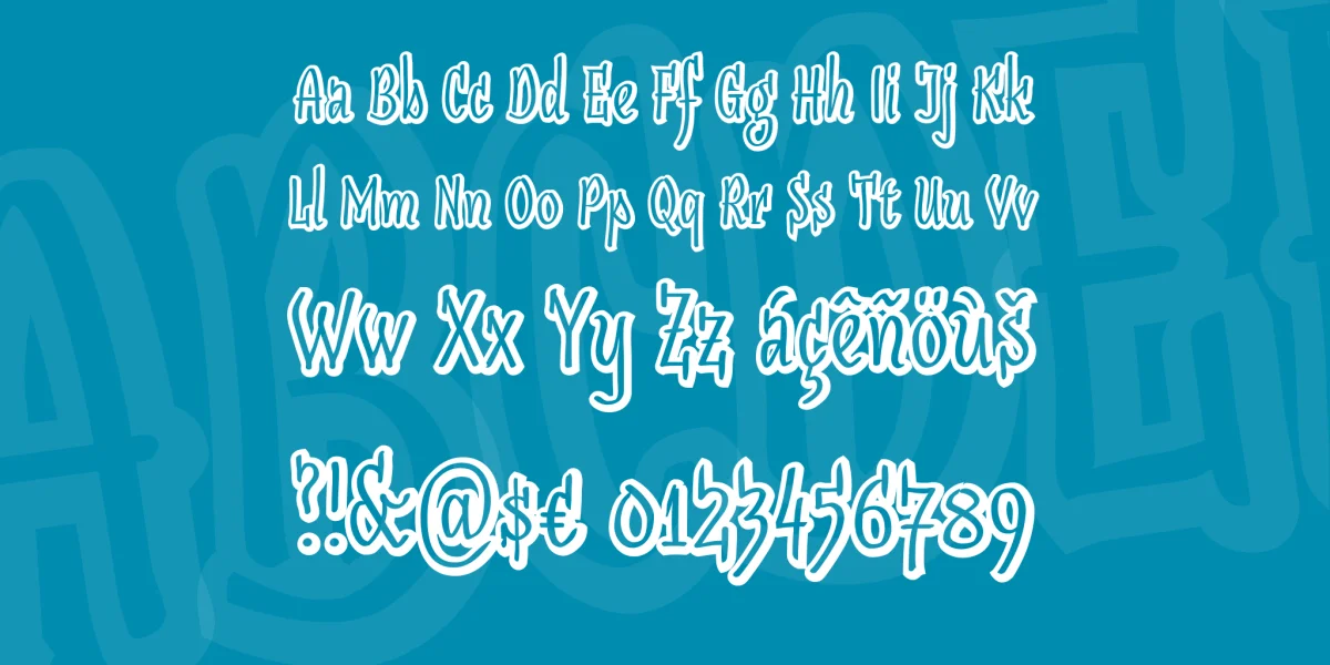 SudegnakNo2 Font preview 3