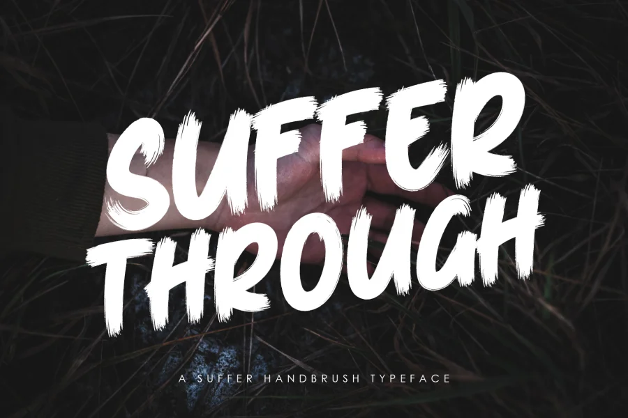 Suffer Through Font