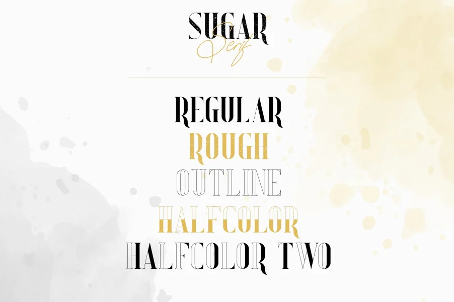 Sugar Font preview 9