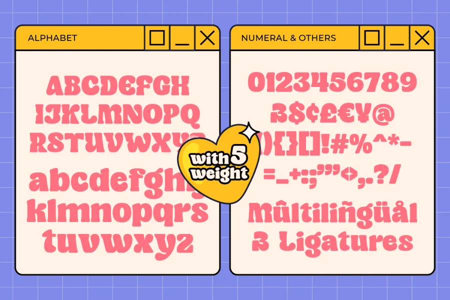 Sugar Peachy DEMO Font preview 2