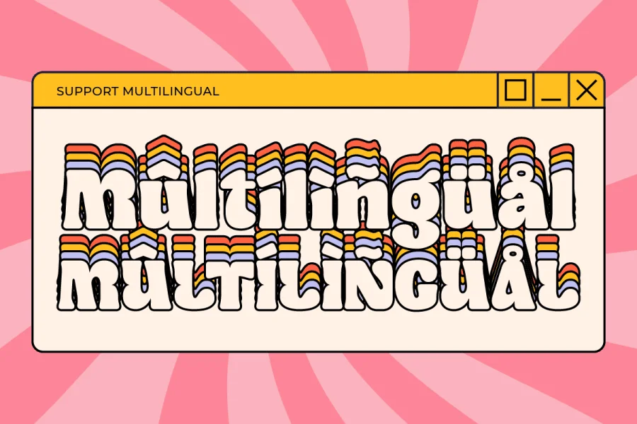 Sugar Peachy DEMO Font preview 3