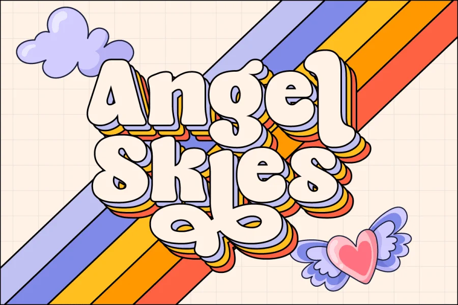 Sugar Peachy DEMO Font preview 5
