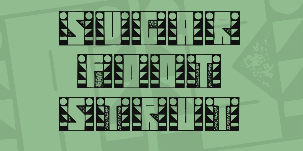 Sugar Foot Strut Font