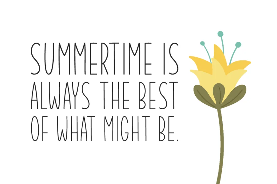 Summer Garden Font preview 2