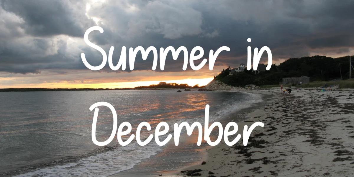 Summer in December Font preview 2
