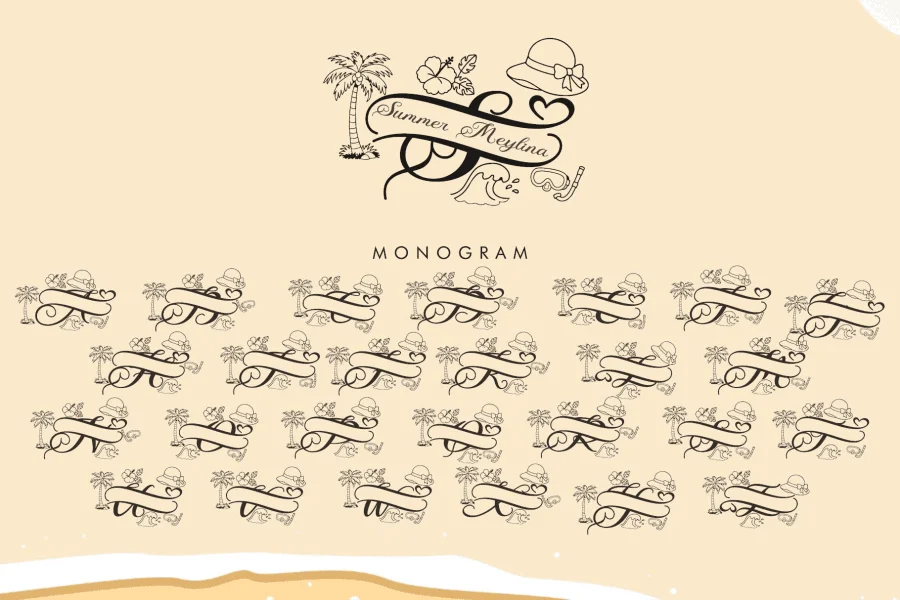 Summer Meylina Demo Font Family preview 4