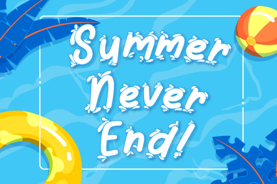 Summer Splash Font Family preview 6