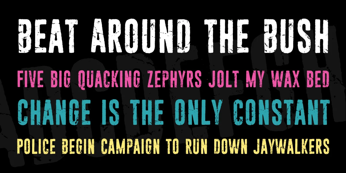 Sun zoom spark Font preview 2